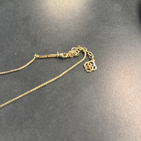 Kendra Scott White Drusy Bar Necklace - Picture 4 of 4